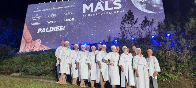 pēc uzveduma ''Māls'' Cēsīs